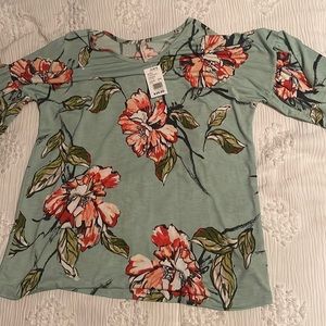 Pretty flower blouse